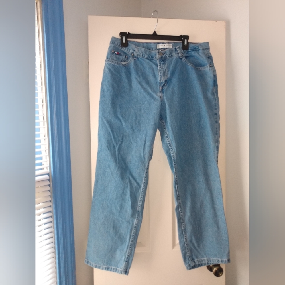 👖HP! Vtg. Tommy Hilfiger |Classic Fit Denim Jeans Plus Size 14